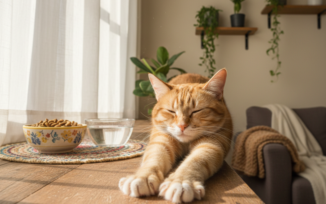 Ranné návyky mačky – Všetko, čo o tom potrebuješ vedieť!