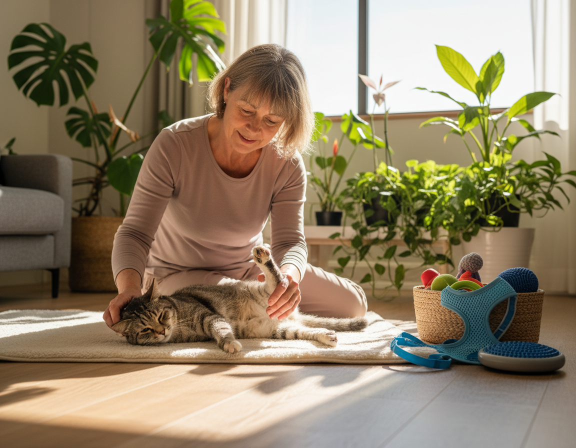 rehabilitacia-starsej-macky rehabilitácia staršej mačky