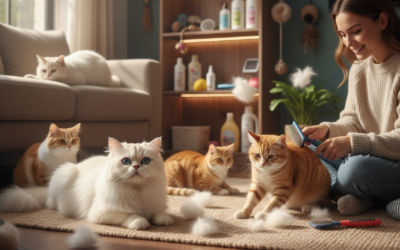 Mačací blog 18 Riešenia proti chumáčom srsti u mačiek – Všetko, čo o tom potrebuješ vedieť!