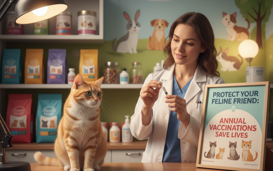 Ročné očkovania mačky – Všetko, čo o tom potrebuješ vedieť!