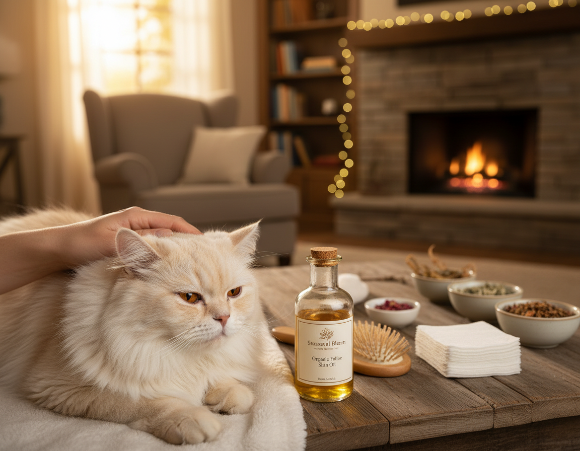 sezónna starostlivosť o kožu mačky