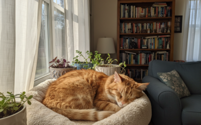 Spánkové návyky mačky – Všetko, čo o tom potrebuješ vedieť!