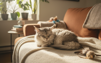 Mačací blog 22 Spánkové návyky staršej mačky – Všetko, čo o tom potrebuješ vedieť!