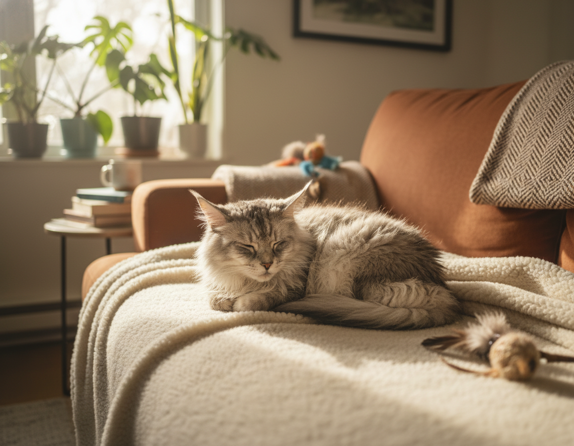 spankove-navyky-starsej-macky spánkové návyky staršej mačky