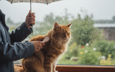 Starostlivosť o mačku v daždivom počasí – Všetko, čo o tom potrebuješ vedieť!