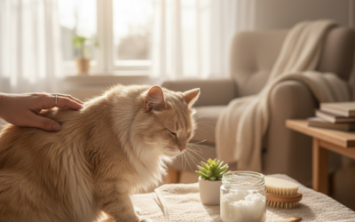 Mačací blog 17 Starostlivosť o pokožku mačky kokosovým olejom – Všetko, čo o tom potrebuješ vedieť!