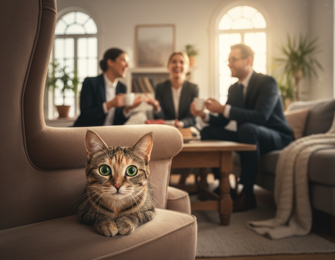 strach-macky-z-cudzich-ludi strach mačky z cudzích ľudí