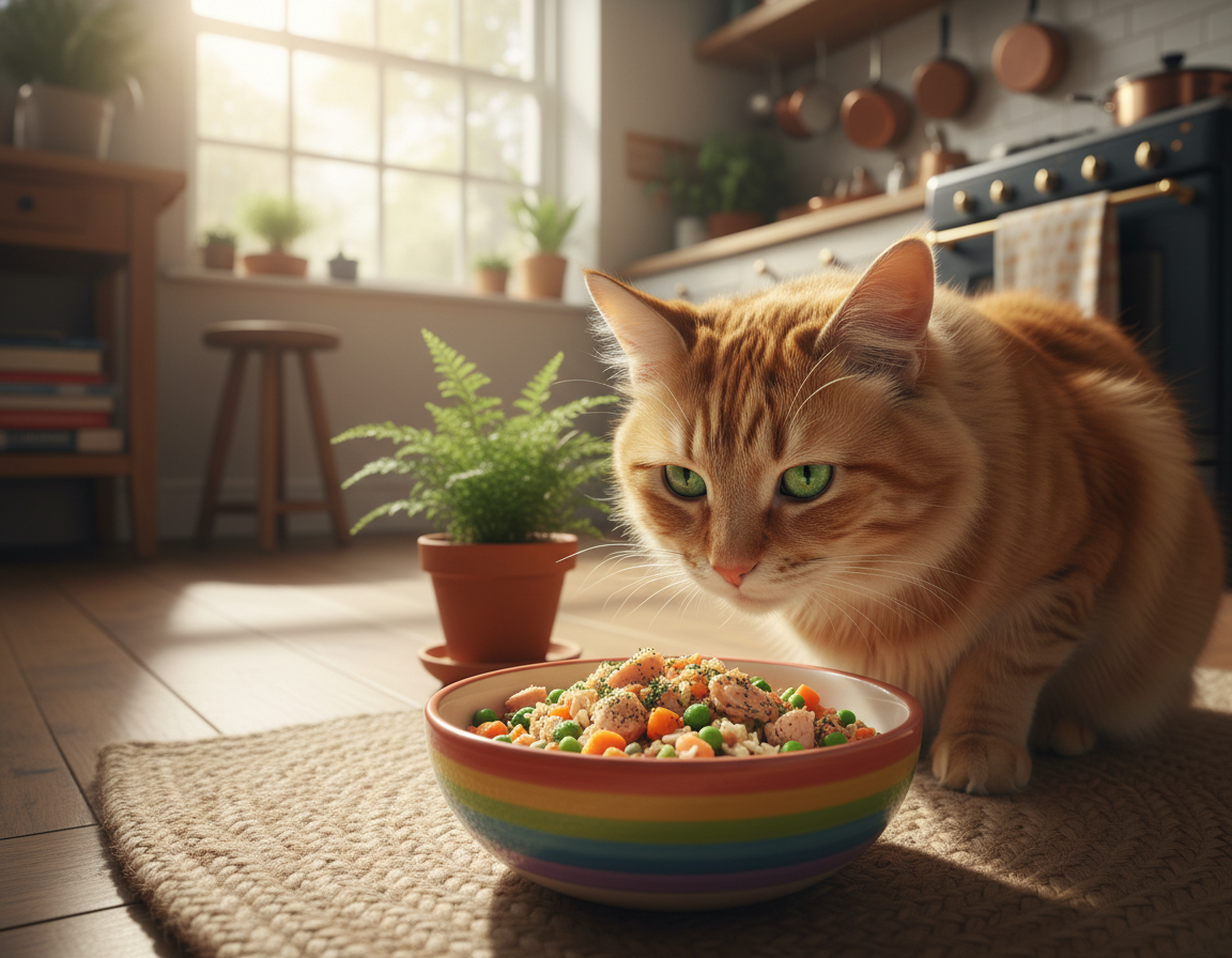 strava bez kuracieho mäsa pre mačku