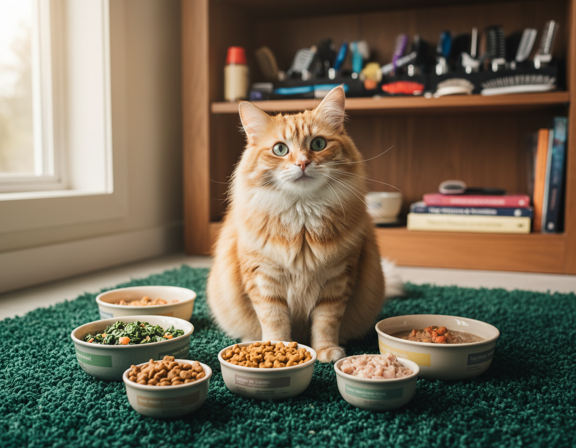 strava proti chumáčom srsti u mačiek