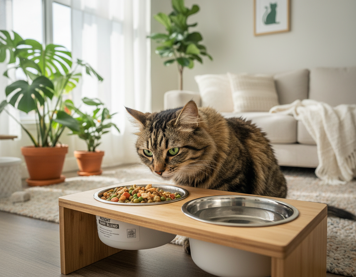 strava proti nadváhe u mačiek