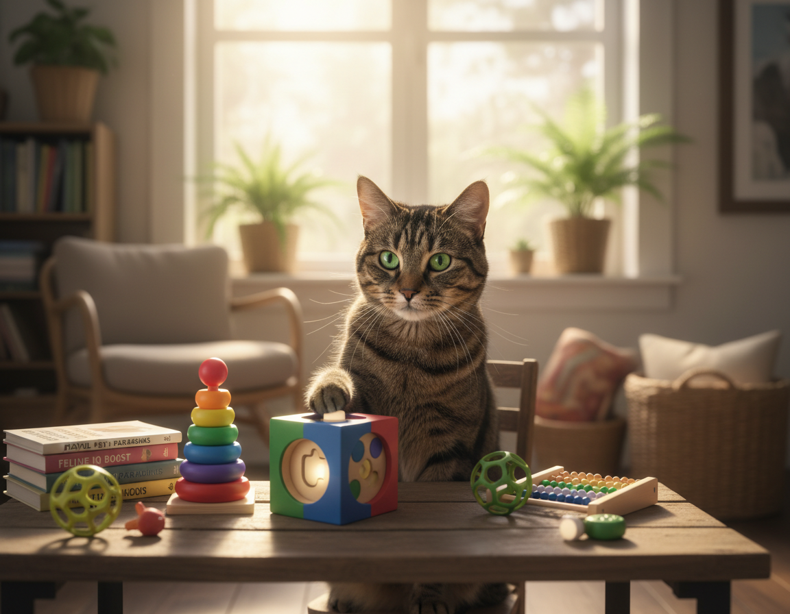 testovanie schopností učenia sa mačky