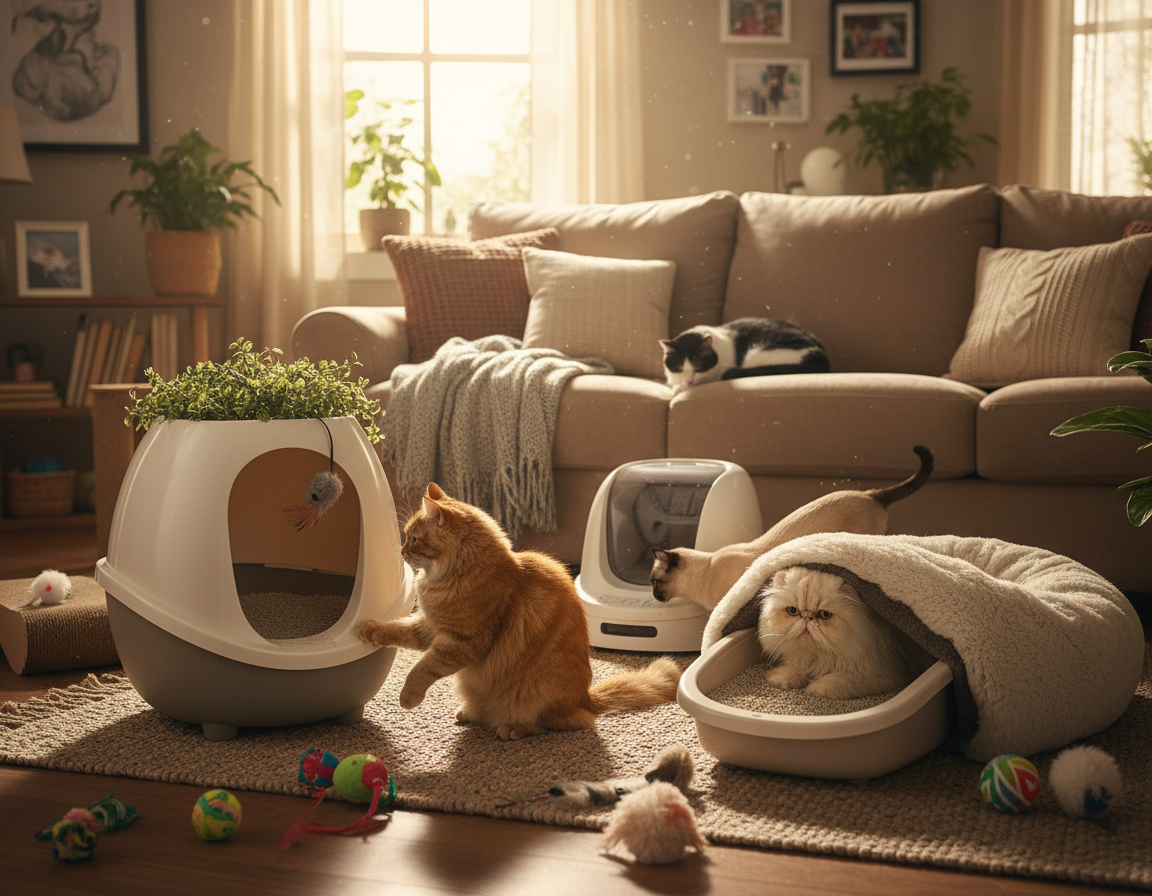 typ-podstielky-v-domacnostiach-s-viacerymi-mackami typ podstielky v domácnostiach s viacerými mačkami