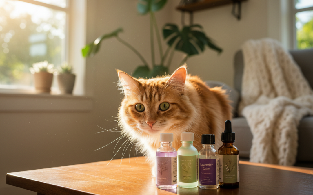 Účinky éterických olejov na mačku – Všetko, čo o tom potrebuješ vedieť!