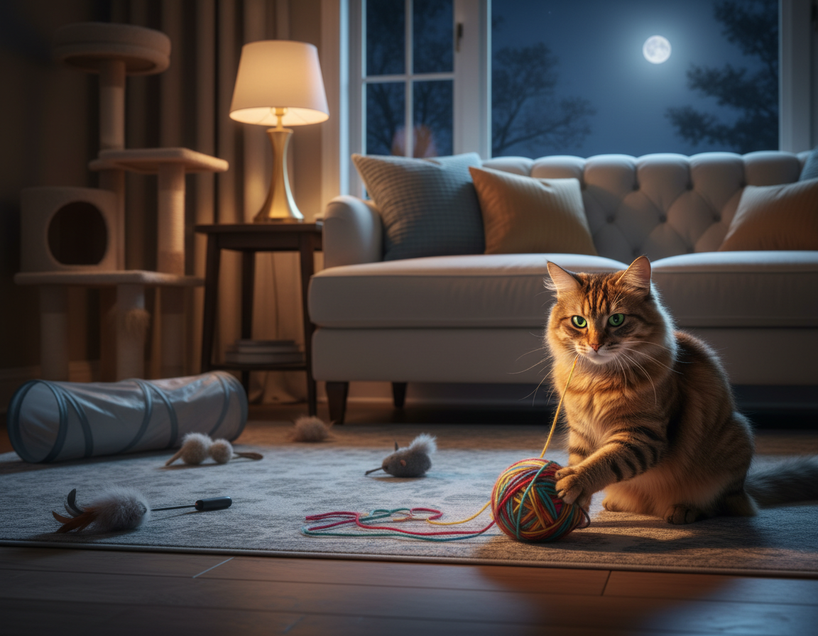 Večerná rutina mačky – Všetko, čo o tom potrebuješ vedieť!