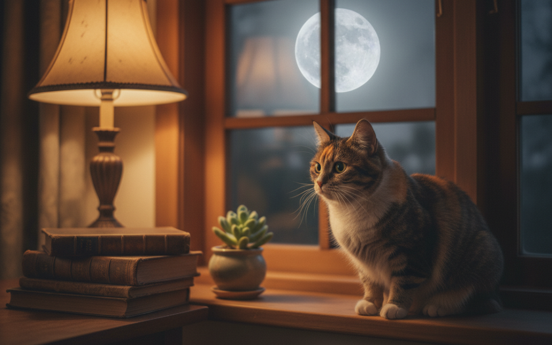Večerné rituály mačky – Všetko, čo o tom potrebuješ vedieť!