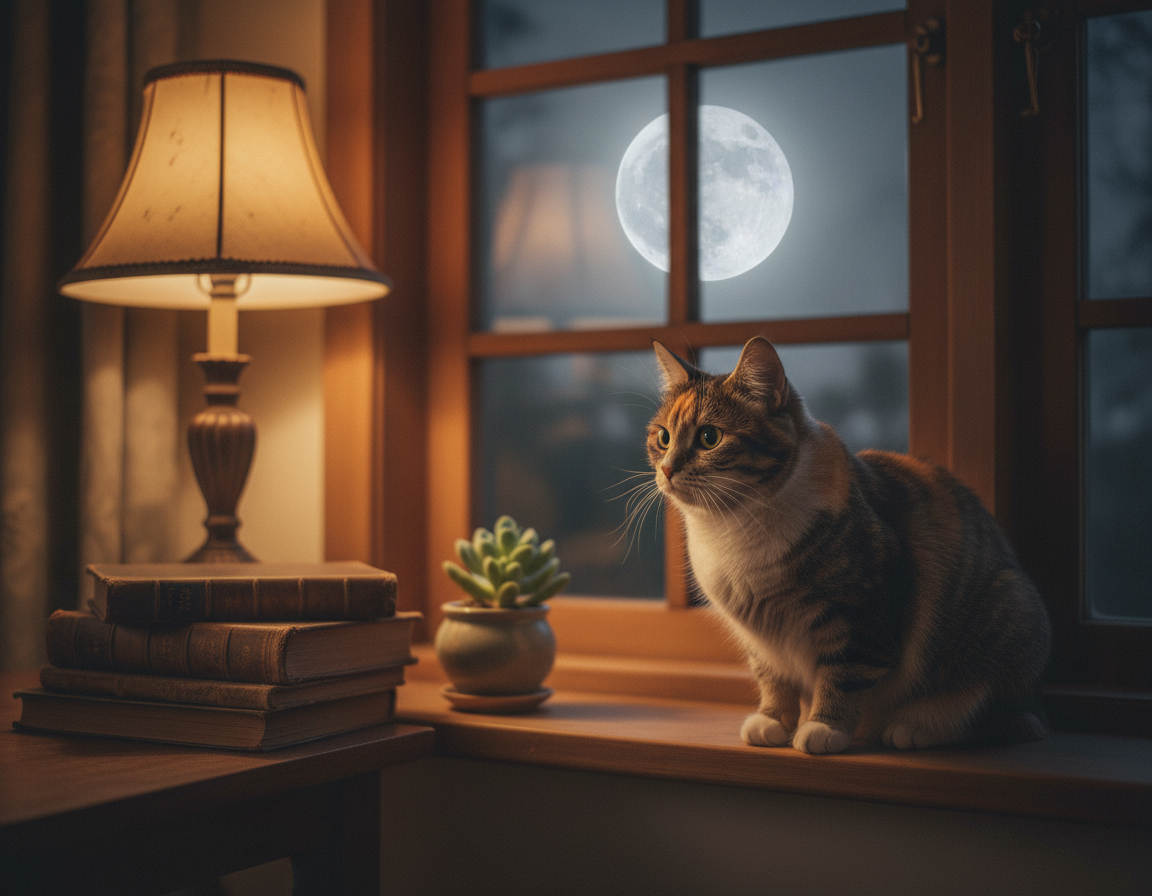 Večerné rituály mačky – Všetko, čo o tom potrebuješ vedieť!