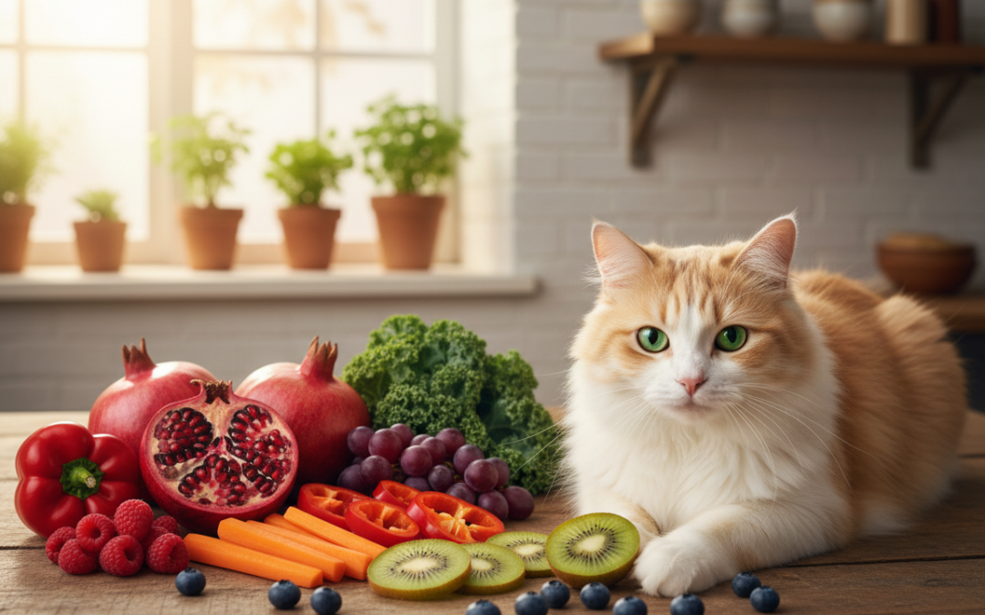 Vitamíny s antioxidačným účinkom pre mačky – Všetko, čo o tom potrebuješ vedieť!