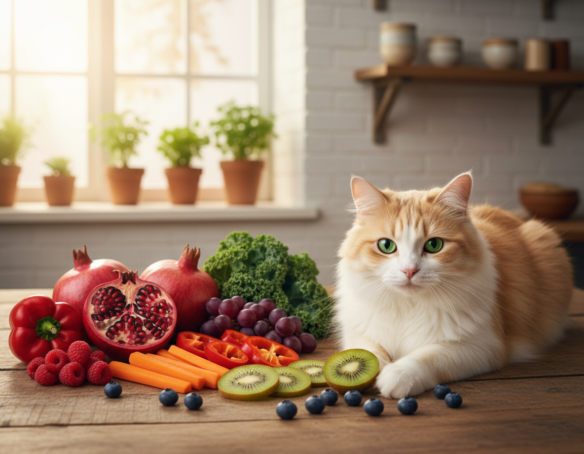 vitamíny s antioxidačným účinkom pre mačky