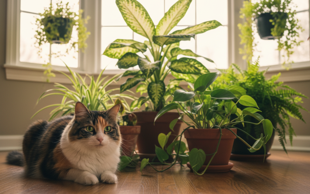 Vyhýbanie sa jedovatým rastlinám pre mačku – Všetko, čo o tom potrebuješ vedieť!
