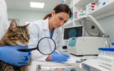 Vyšetrenie na parazity u mačiek – Všetko, čo o tom potrebuješ vedieť!