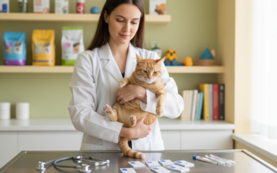 Vyšetrenie na srdcového červa u mačiek – Všetko, čo o tom potrebuješ vedieť!