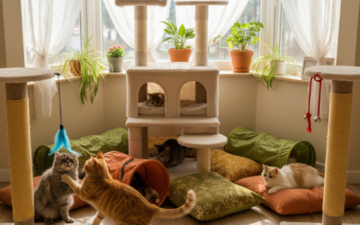 Mačací blog 16 Vytvorenie priestoru na hranie pre mačky – Všetko, čo o tom potrebuješ vedieť!