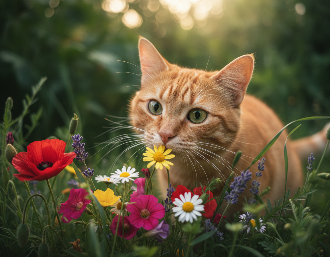 význam čuchu u mačiek