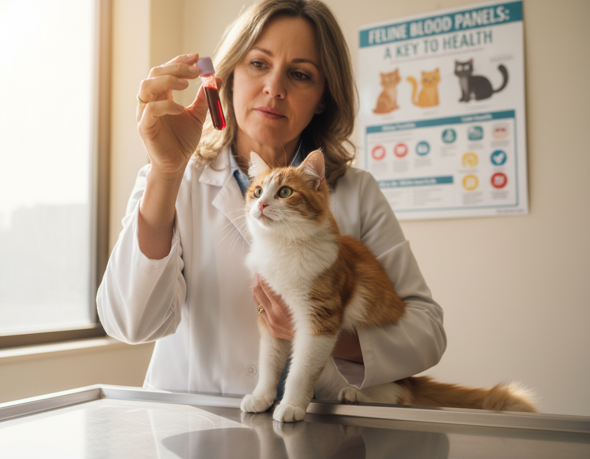 význam krvných testov u mačiek