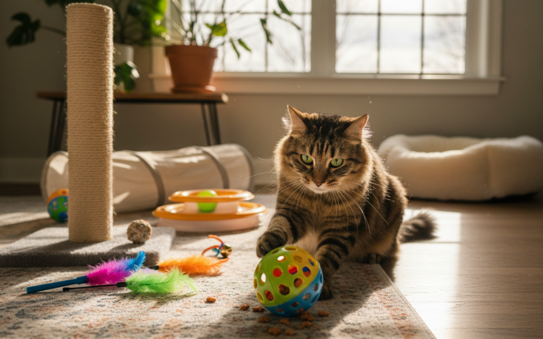 Význam mentálnej stimulácie u mačky – Všetko, čo o tom potrebuješ vedieť!