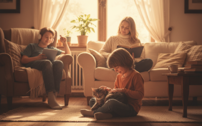 Mačací blog 17 Vzťahy mačky s členmi rodiny – Všetko, čo o tom potrebuješ vedieť!