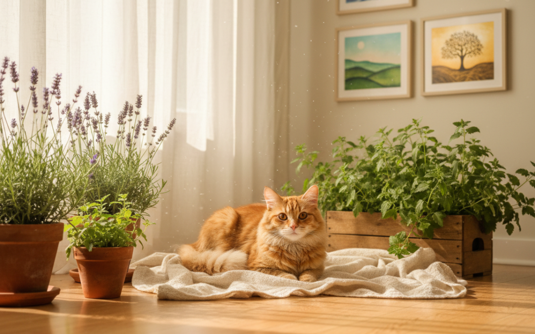 Zníženie stresu u mačky prírodnými metódami – Všetko, čo o tom potrebuješ vedieť!