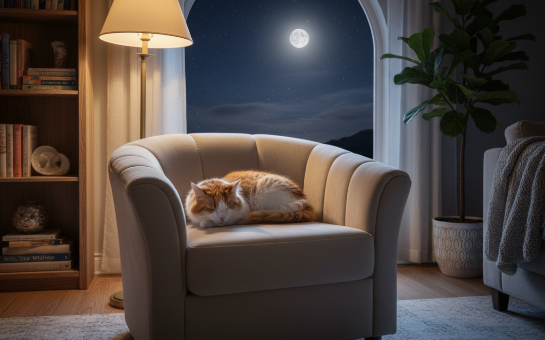 Znižovanie nočnej aktivity mačky – Všetko, čo o tom potrebuješ vedieť!
