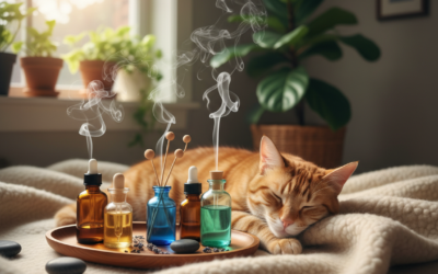 Mačací blog 18 Znižovanie stresu u mačky pomocou esenciálnych olejov – Všetko, čo o tom potrebuješ vedieť!