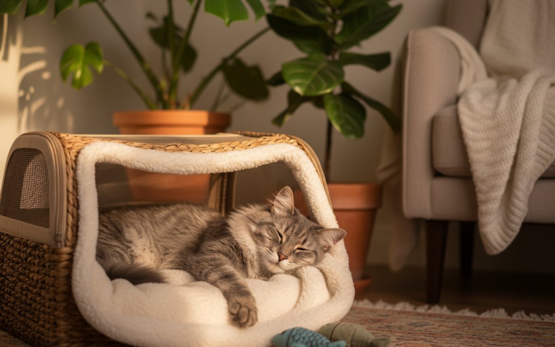 Znižovanie stresu z prepravy u mačky – Všetko, čo o tom potrebuješ vedieť!