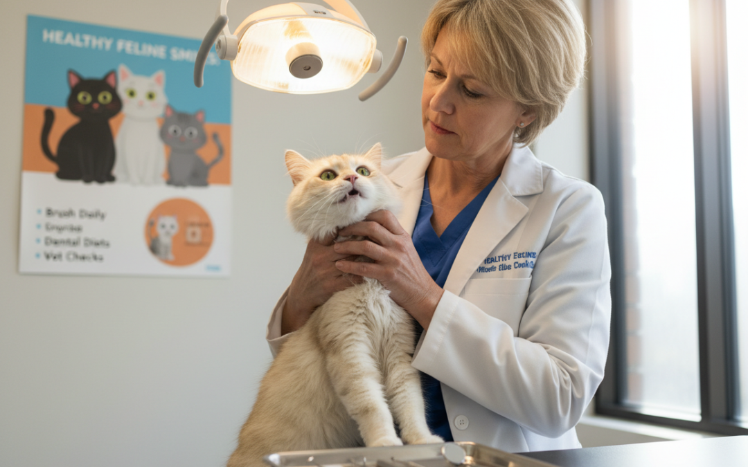 Zubná kontrola mačky – Všetko, čo o tom potrebuješ vedieť!