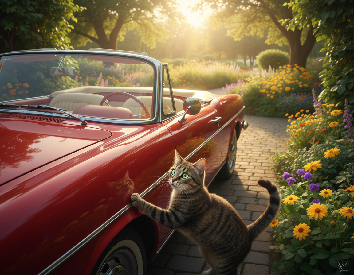 zvykanie mačky na auto