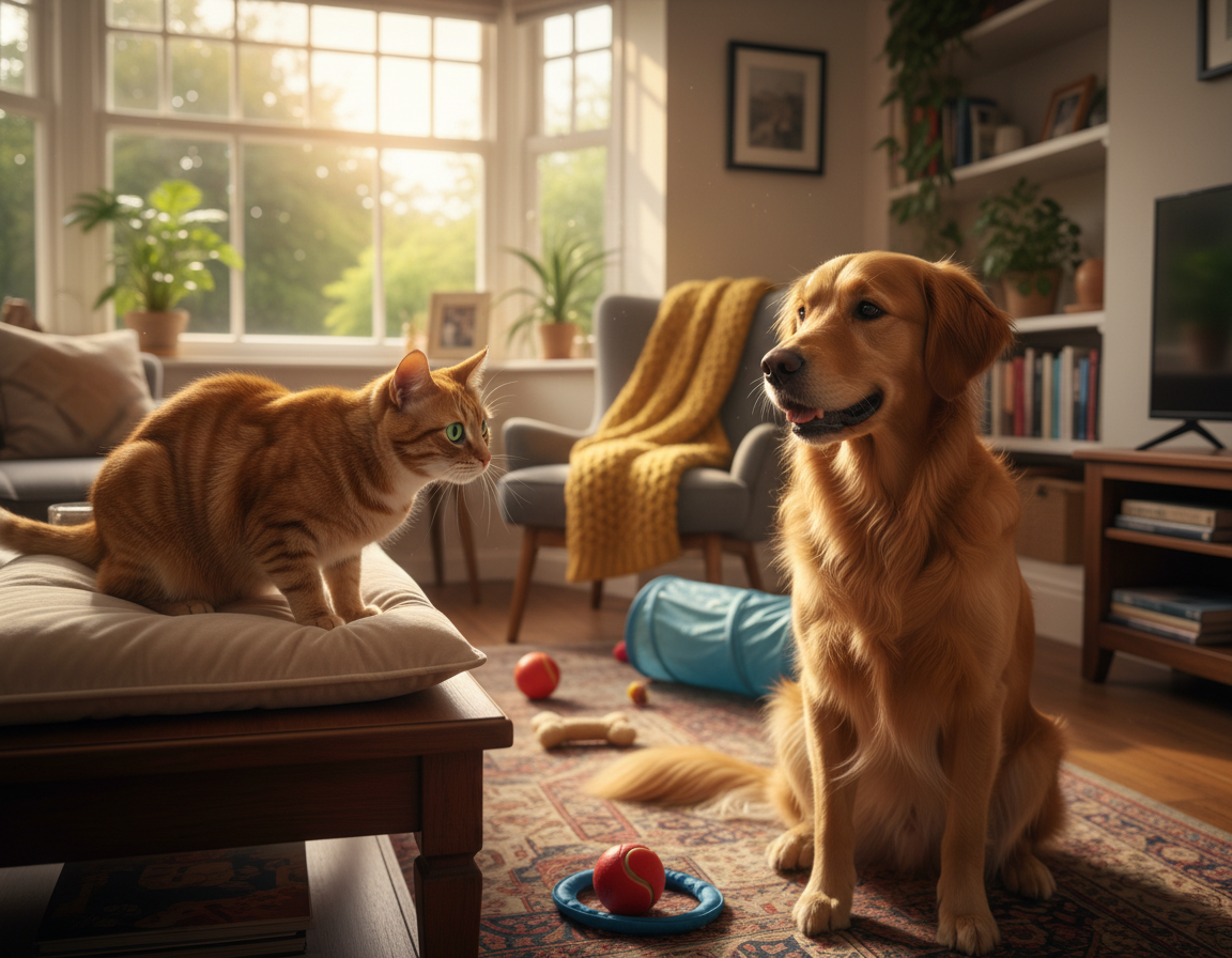 zvykanie mačky na psa