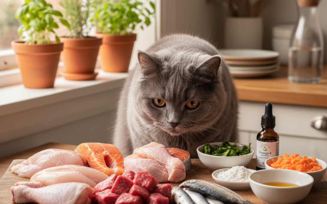 BARF strava pre mačky – Všetko, čo o tom potrebuješ vedieť!