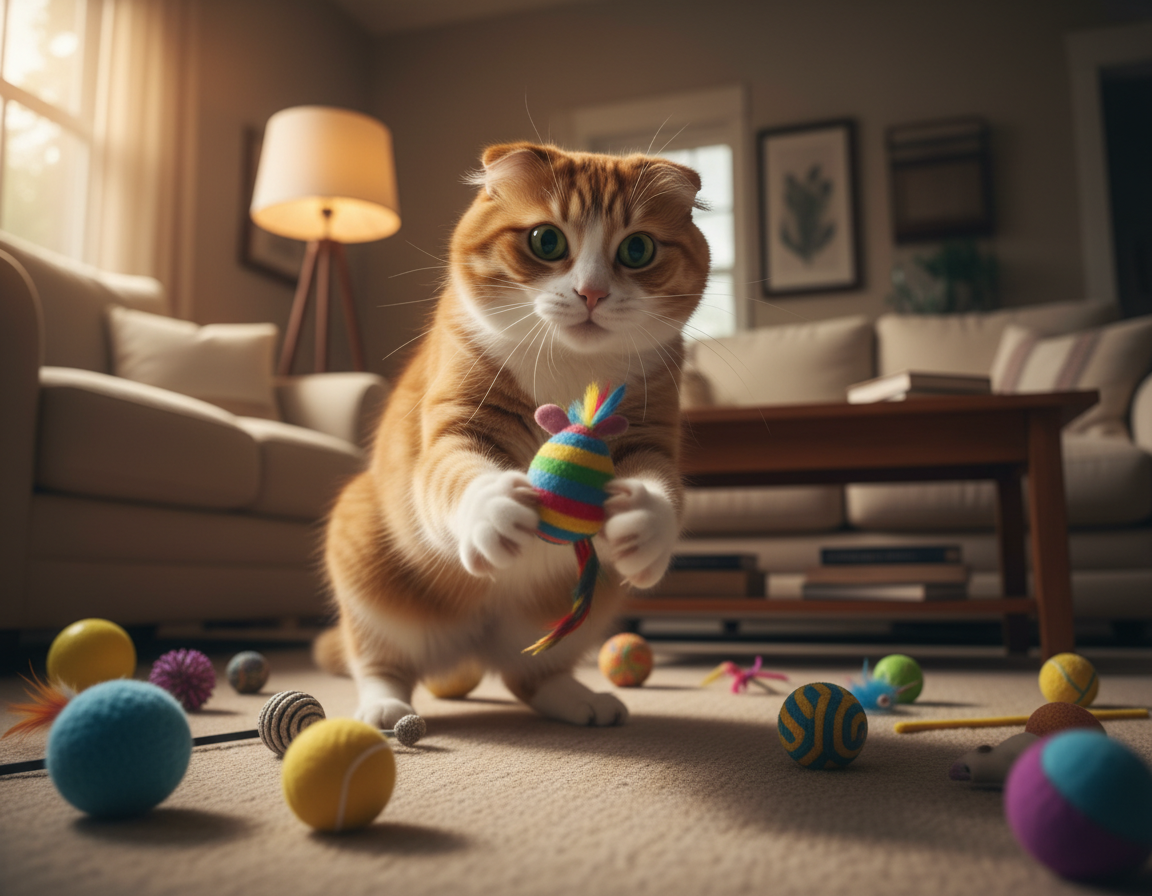 agresívne alebo hravé správanie mačky