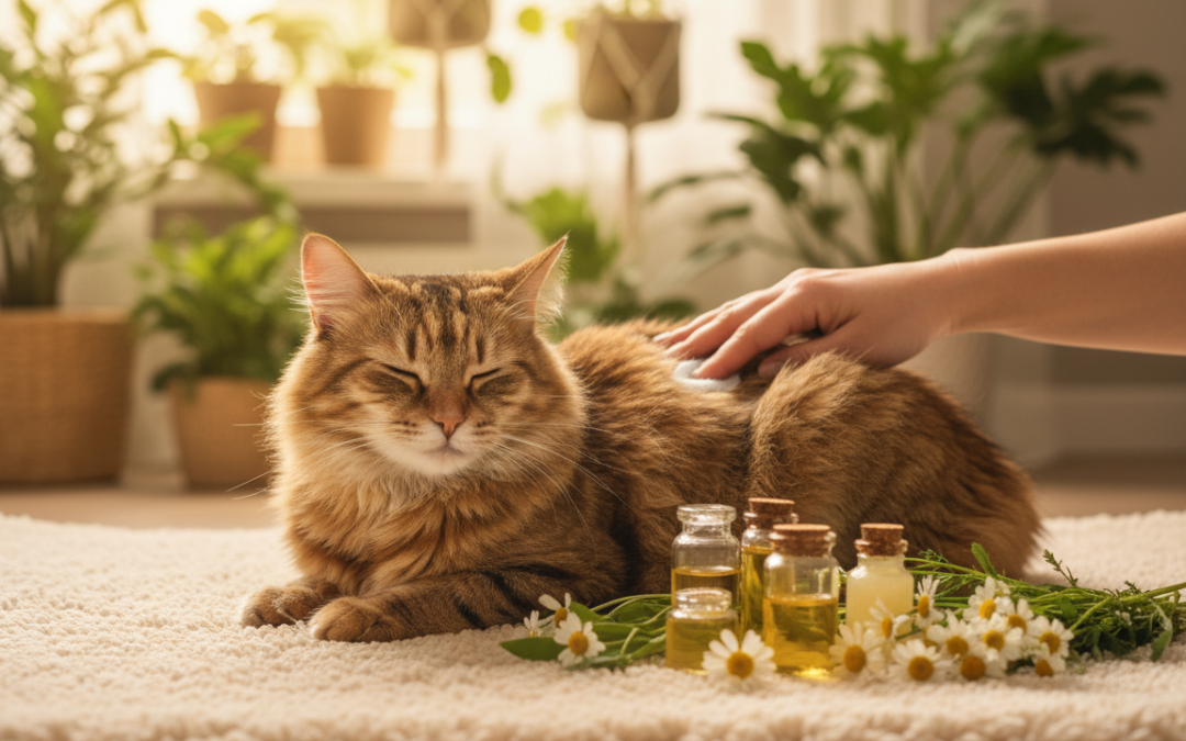 Bylinná starostlivosť o pokožku mačky – Všetko, čo o tom potrebuješ vedieť!