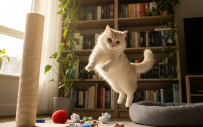 Denná potreba pohybu mačky – Všetko, čo o tom potrebuješ vedieť!