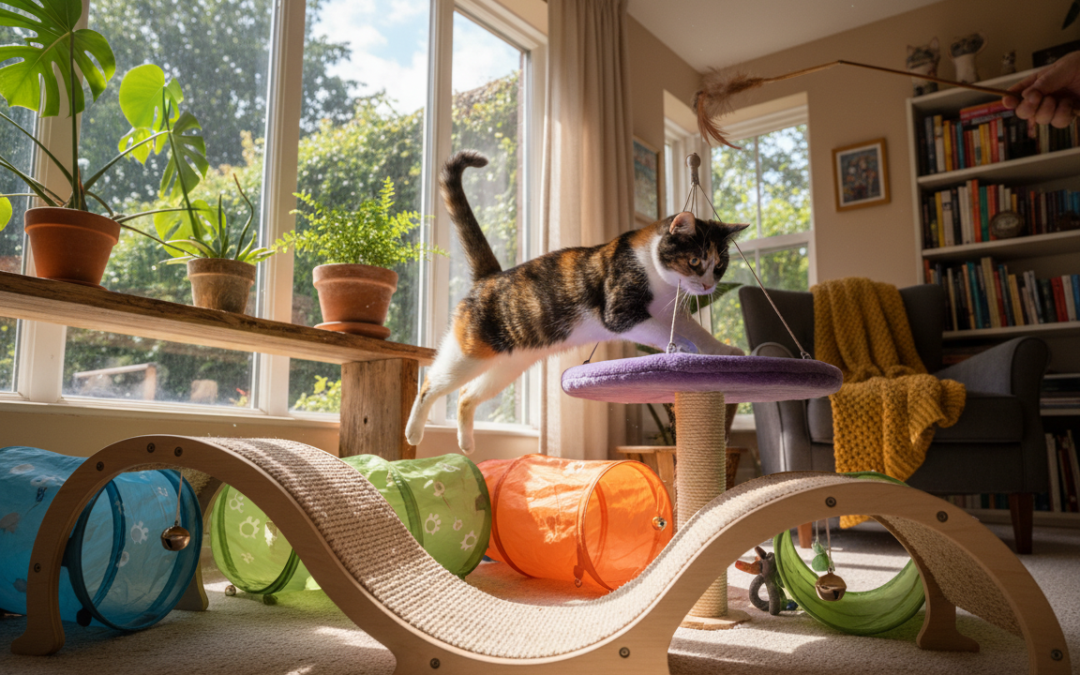 Domáca prekážková dráha pre mačku – Všetko, čo o tom potrebuješ vedieť!