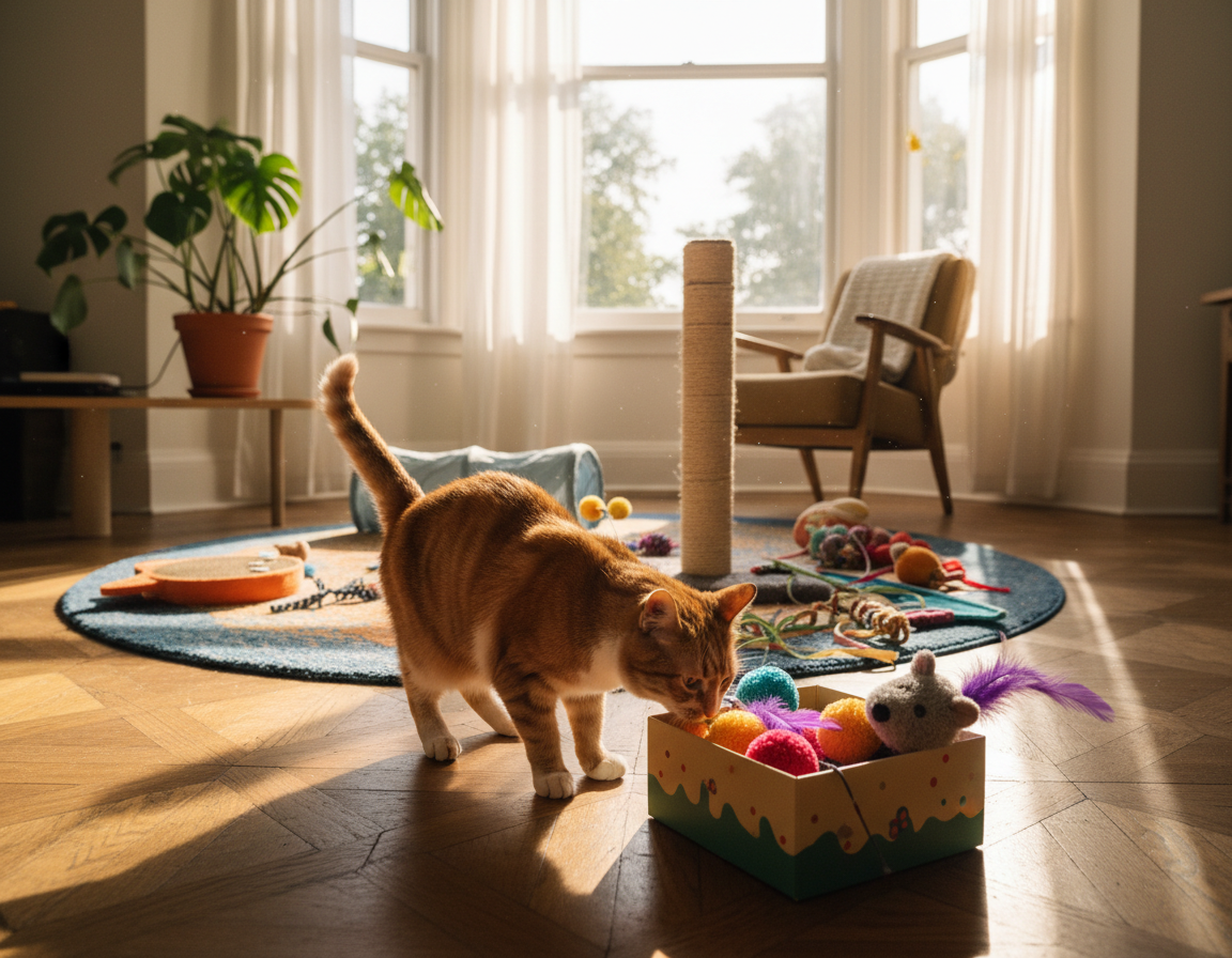 hry na hľadanie skrytých predmetov pre mačky