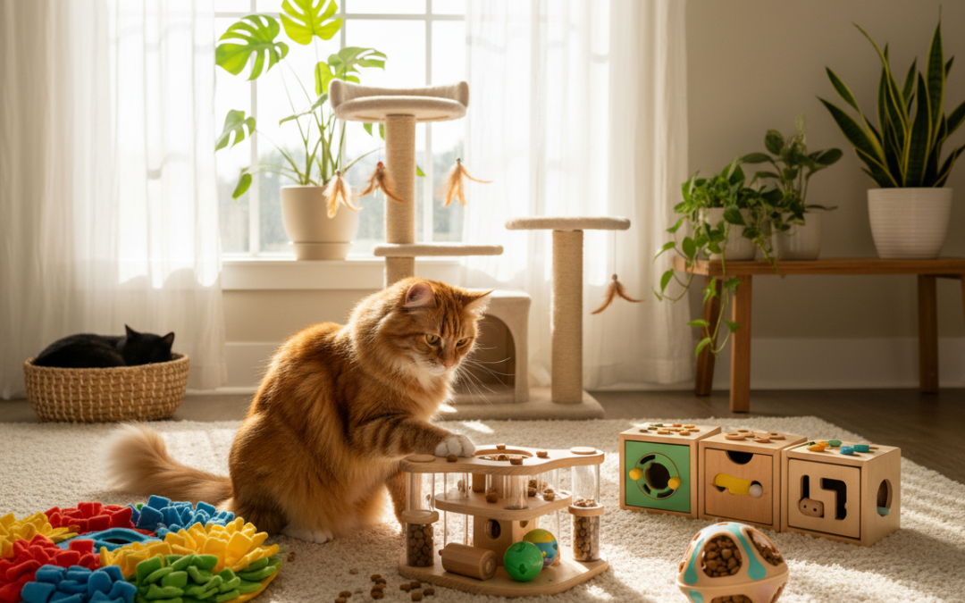 Inteligenčné hry pre mačky – Všetko, čo o tom potrebuješ vedieť!