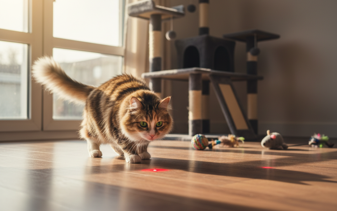 Laserový pohybový tréning mačky – Všetko, čo o tom potrebuješ vedieť!