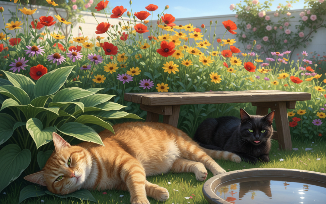 Letný úpal u mačiek – Všetko, čo o tom potrebuješ vedieť!