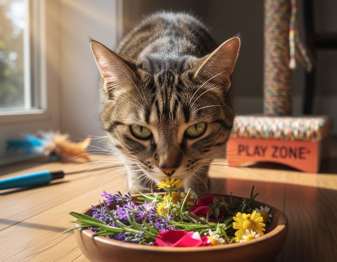 meranie zmyslových schopností mačky