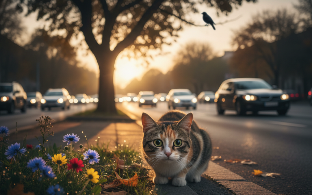 Nebezpečenstvá pre mačky vonku – Všetko, čo o tom potrebuješ vedieť!
