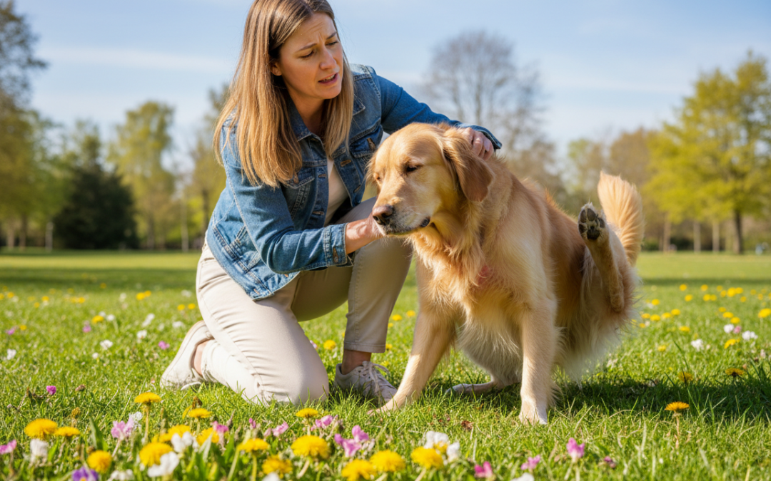 Jarná alergia u psov – príznaky a liečba
