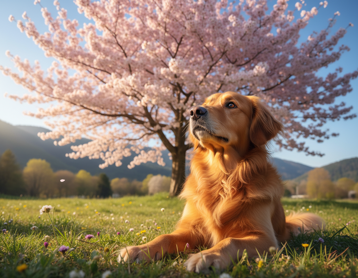 Psy a kvitnúce stromy – môže to byť problém?